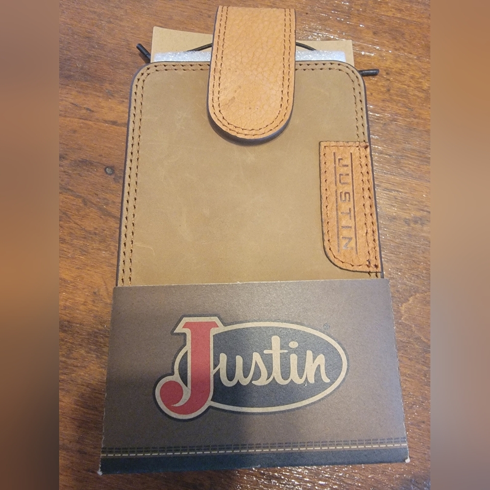 Justin Tan Leather Phone Case